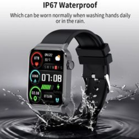 Welly Merck Smart Watch, 1.83" Fitness Smart Watch for Android/iOS Phones-Gold - Picture 7 of 11